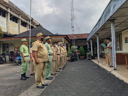 Apel Pagi Pamong Kalurahan Ngestiharjo