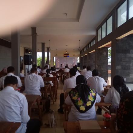 Sosialisasi Peraturan Bupati nomor 73 Tahun 202