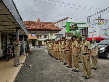 Apel Rutin Pagi Pamong Ngestiharjo