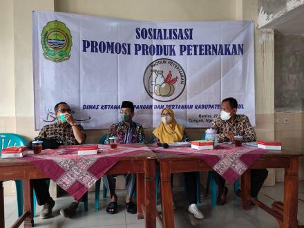 Sosialisasi Promosi Produk Peternakan dari Dinas Ketahanan Pangan dan Pertanian Kabupaten Bantul