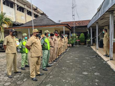 Apel Rutin Pagi Pamong Ngestiharjo