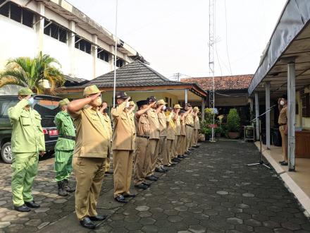 Apel Pagi Rutin Pamong Ngestiharjo