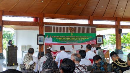 Penyampaian pagu indikatif bantuan Keuangan TA 2023