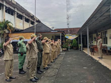 Apel Pagi Pamong Kalurahan Ngestiharjo