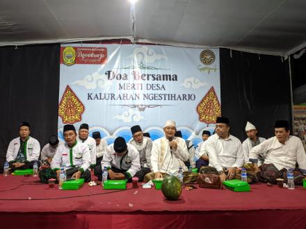 Doa Bersama Merti Desa Ngestiharjo