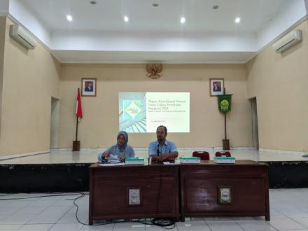 Rapat Koordinasi Verval Data Calon Penerima Bansos/PKH