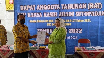 Rapat Anggota Tahunan Koperasi Karya Kasih Abadi