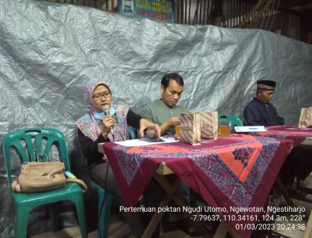 Pertemuan Rutin Kelompok Tani Ngudi Utomo