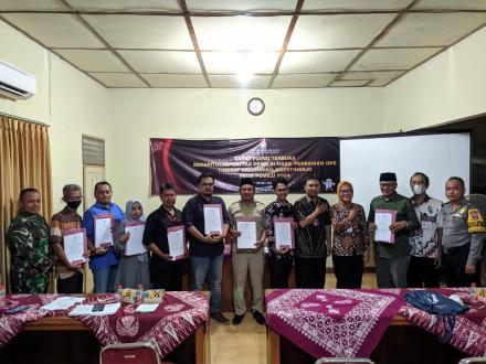 Rapat Pleno Terbuka Rekapitulasi Daftar Pemilih Hasil Perbaikan 