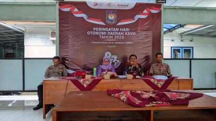 Rakor Evaluasi Penyaluran Bantuan dan Pembagian Undangan BLT