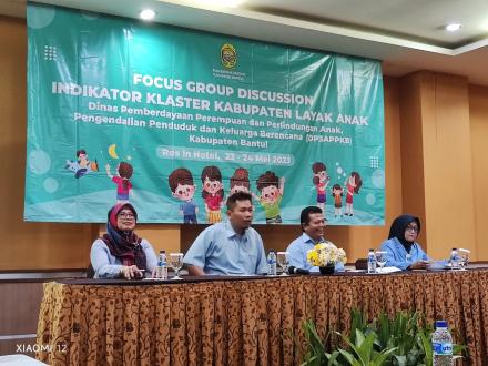 FGD Indikator Klaster Kabupaten Layak Anak