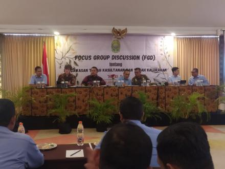 FGD tentang Pengawasan Tanah Kasultanan dan Tanah Kalurahan