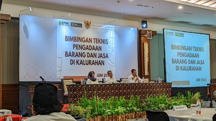 Bimtek Pengadaan Barang Jasa hari Pertama