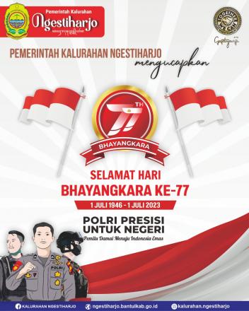 Selamat Hari Bhayangkara ke 77