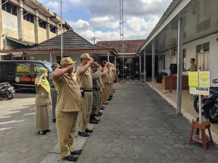 Apel Pagi Pamong Kalurahan Ngestiharjo