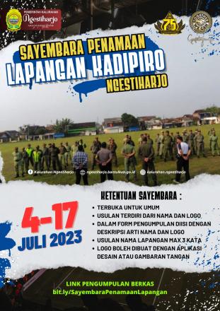 Sayembara Penamaan Lapangan Kadipiro