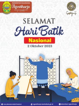 Selamat Hari Batik Nasional 