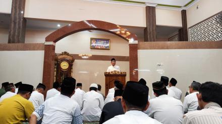Tarawih Keliling Bupati Bantul di Masjid Nurul Hikmah 