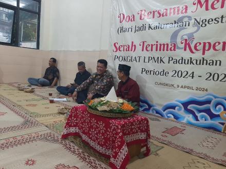 Merti Dusun Padukuhan Cungkuk dan Serah Terima Pokgiat 