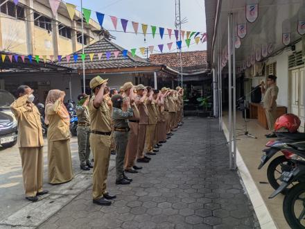 Apel Rutin Pamong Kalurahan Ngestiharjo