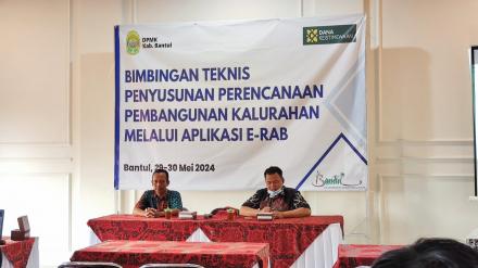 Bimtek Penyusunan Perencanaan Pembangunan Kalurahan