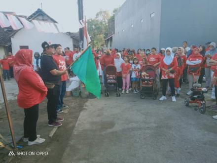 Lurah Ngestiharjo ikuti Kegiatan HUT RI di Jomegatan dan Nitiprayan