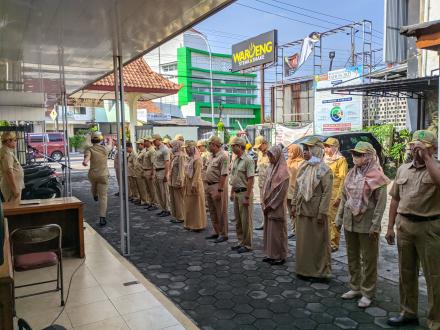 Apel Rutin Pamong Kalurahan Ngestiharjo