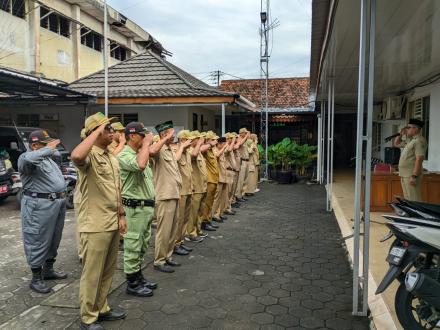 Apel Rutin Pamong Kalurahan Ngestiharjo