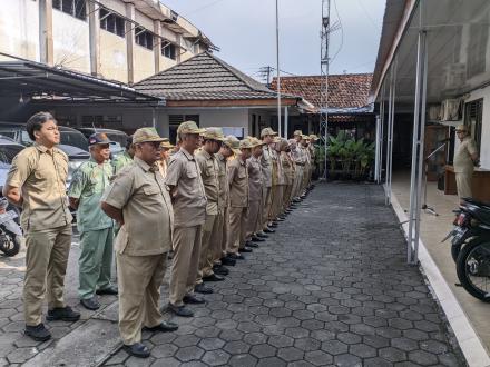 Apel Rutin Pamong Kalurahan Ngestiharjo