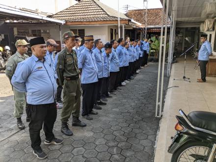Apel Pagi dan Syawalan Pamong Kalurahan Ngestiharjo 