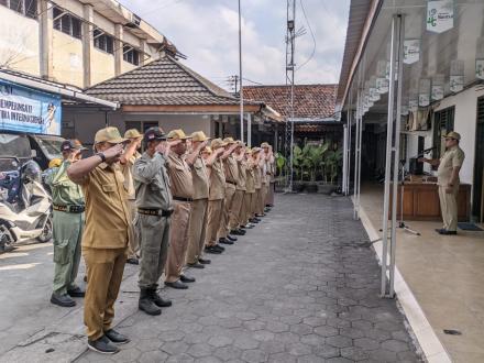 Apel Rutin Pamong Kalurahan Ngestiharjo