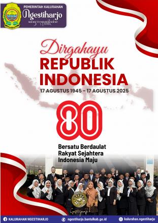 Dirgahayu Republik Indonesia yang ke 80.