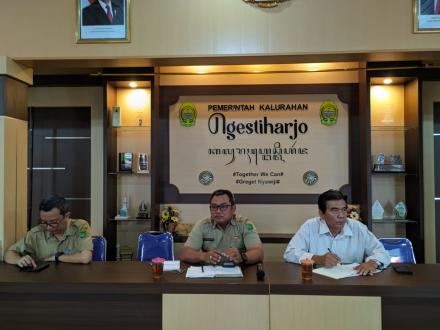 Rapat Koordinasi Rutin Pamong Kalurahan