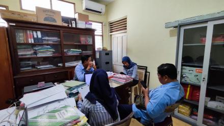 Kunjungan Kasi Dalwas DPTR Kab Bantul 