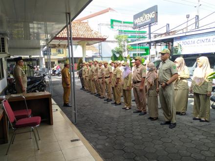 Apel Rutin Pamong Kalurahan Ngestiharjo