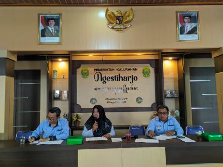 Rapat Koordinasi Rutin Pamong Kalurahan