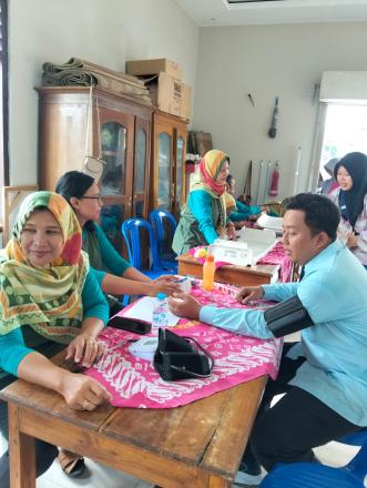 Giat Posyandu Mekar I Padukuhan VII Jomegatan