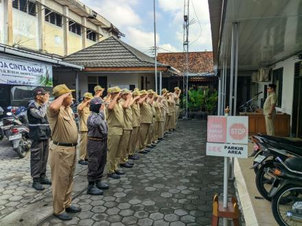 Apel Rutin Pamong Kalurahan Ngestiharjo