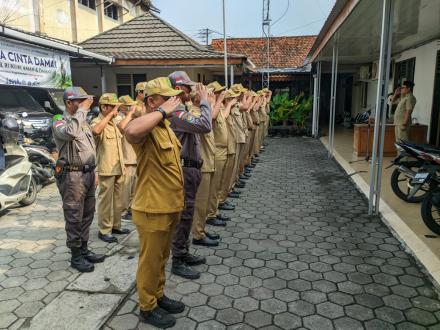 Apel Rutin Pamong Kalurahan Ngestiharjo