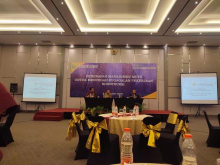 Bimtek Penerapan Manajemen Mutu Untuk Mencegah Kegagalan Pekerjaan Konstruksi