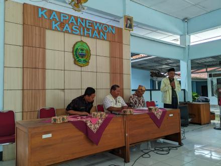 Pertemuan Pekerja Sosial Masyarakat (PSM) di Pendopo Kapanewon Kasihan