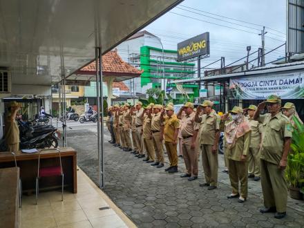 Apel Rutin Pamong Kalurahan Ngestiharjo