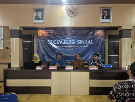 Sosialisasi Website Sinkal hari kedua 