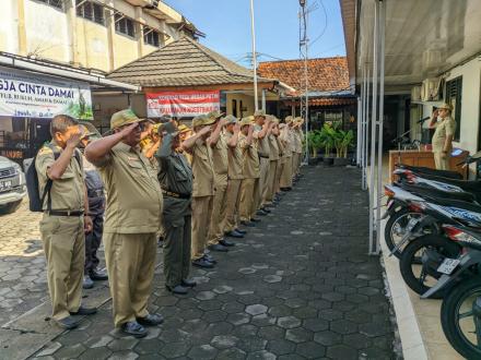 Apel Rutin Pamong Kalurahan Ngestiharjo