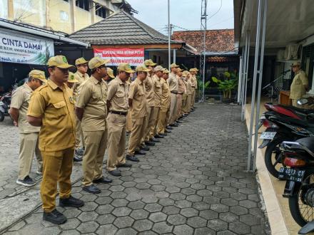 Apel Rutin Pamong Kalurahan Ngestiharjo