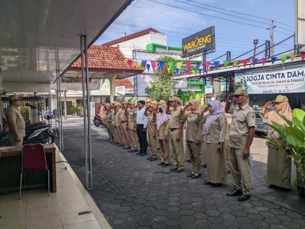 Apel Rutin Pamong Kalurahan Ngestiharjo
