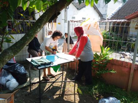 Kegiatan Bank Sampah Larahan Migunani Sidorejo