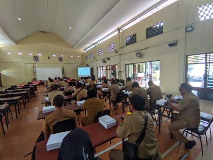 Rapat Kerja Kegiatan Pemasangan Patok Kalurahan