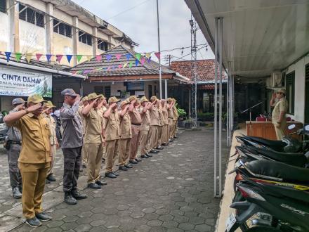 Apel Rutin Pamong Kalurahan Ngestiharjo