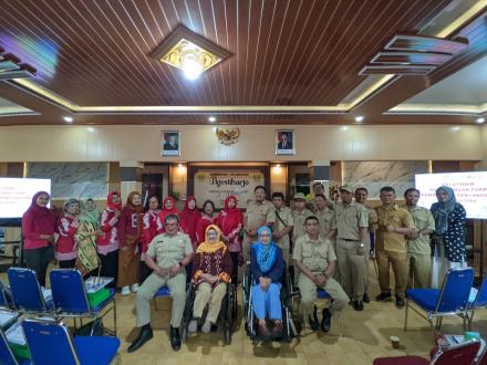 Pelatihan Penggunaan Form Pendataan Penyandang Disabilitas bersama Yayasan Ciqal